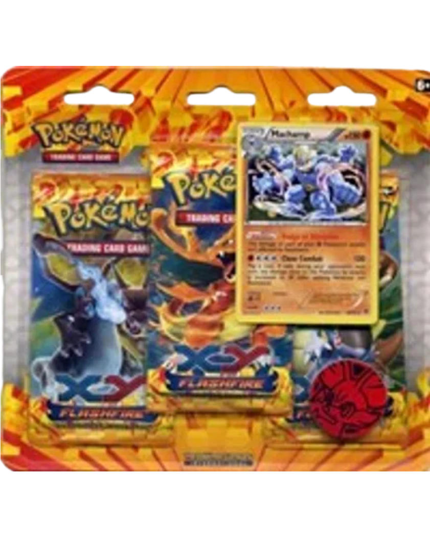 Flashfire Three Pack Blister [Machamp]