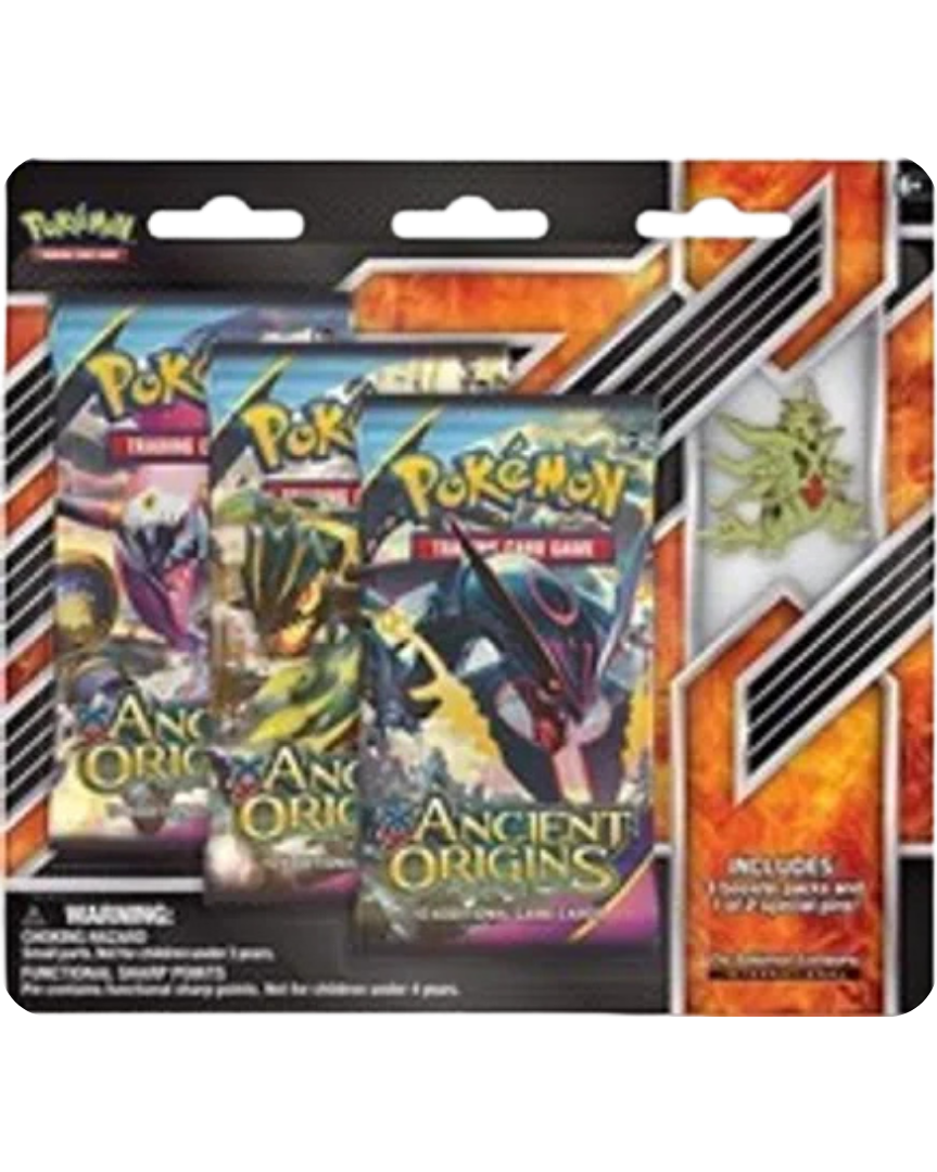 Ancient Origins Collector Pin 3 Pack Blister [Mega Tyranitar Pin]