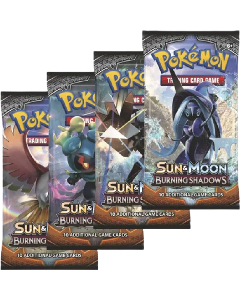 Burning Shadows Booster Pack Art Bundle [Set of 4]
