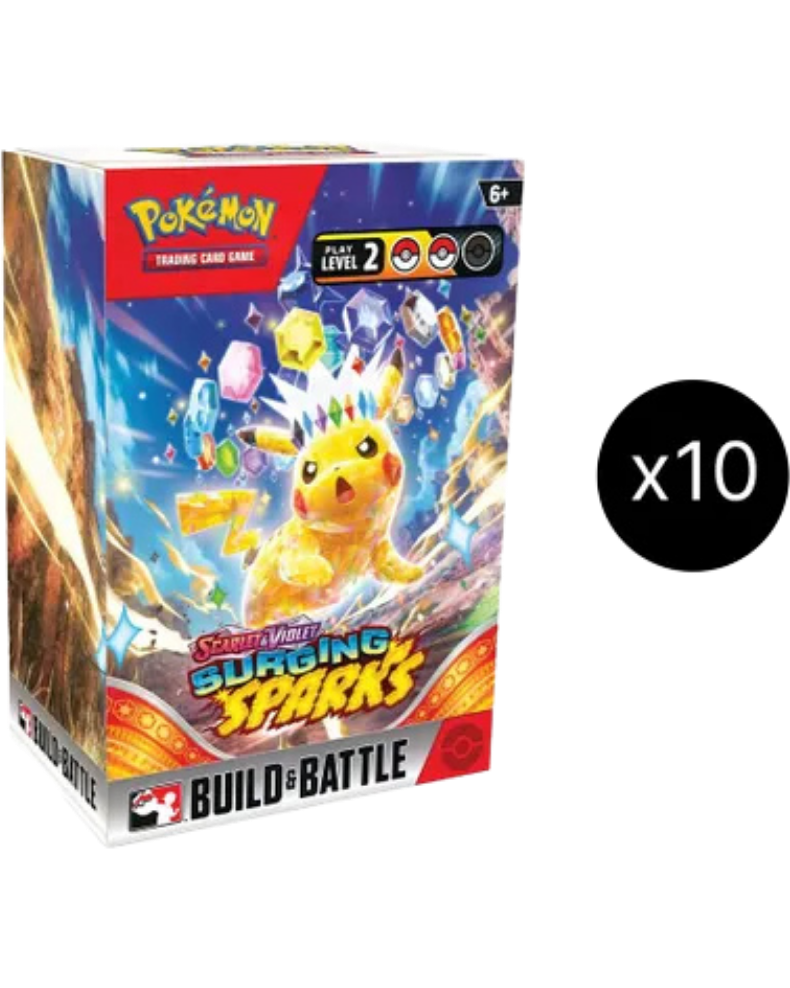 Surging Sparks Build & Battle Box Display
