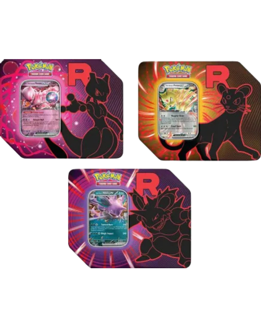 Team Rocket Tin [Set of 3]