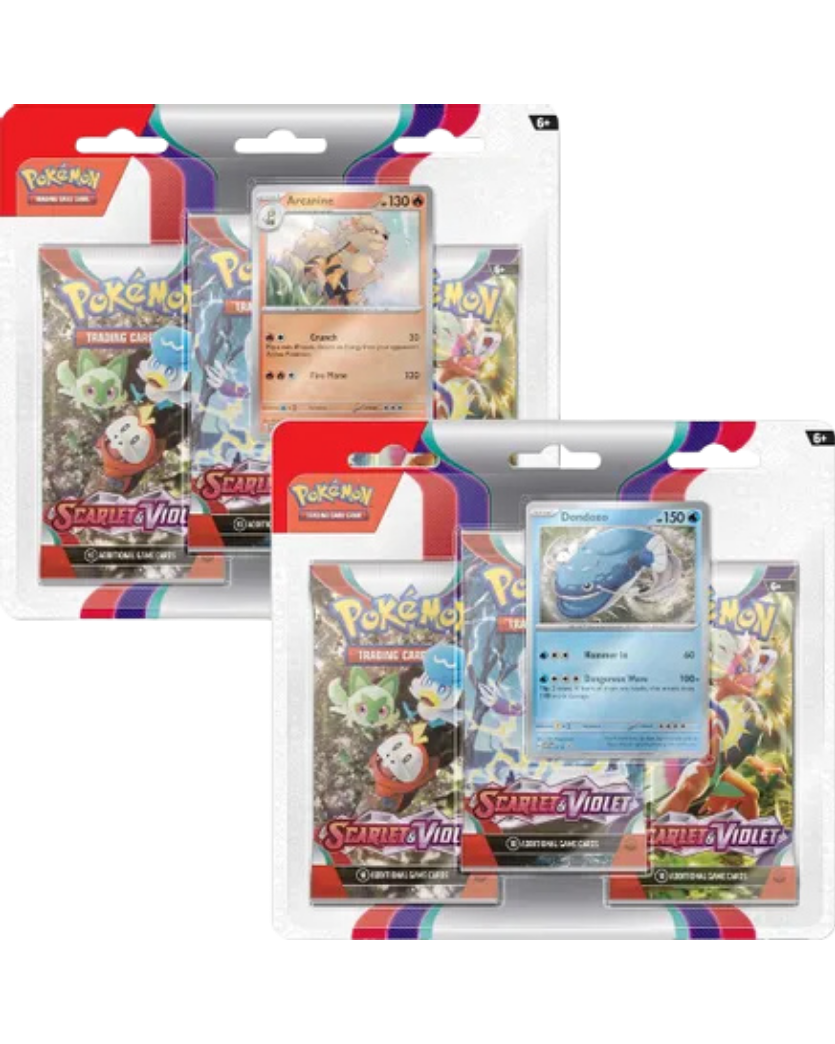 Scarlet & Violet 3 Pack Blister [Set of 2]