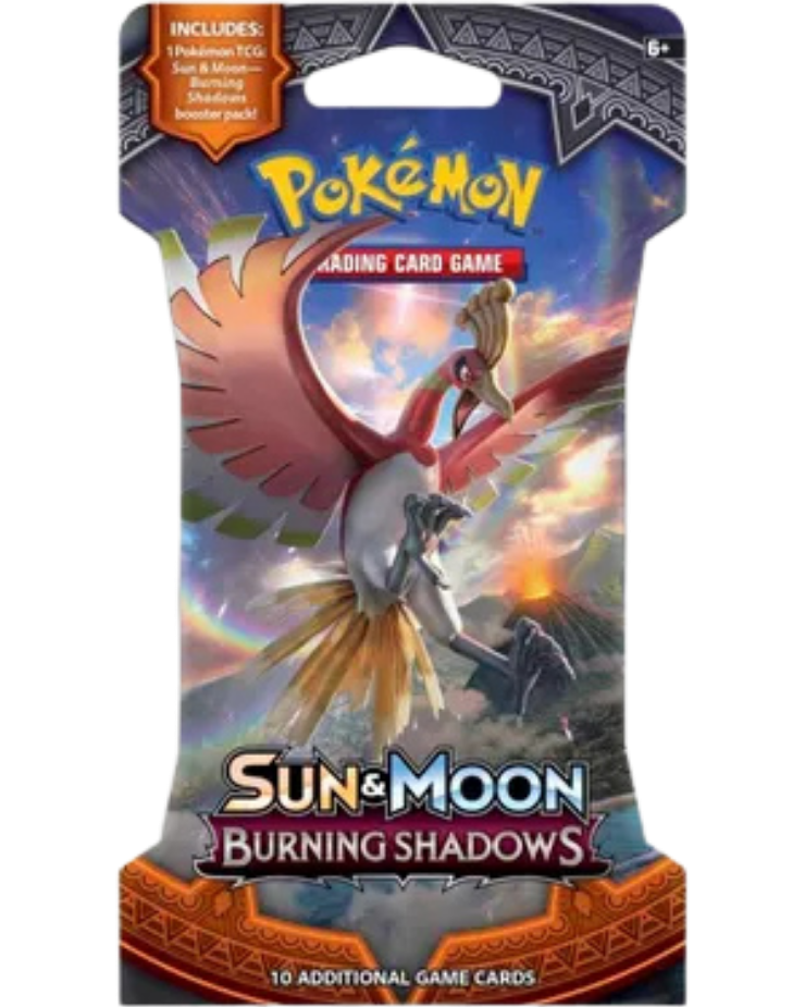Burning Shadows Sleeved Booster Pack