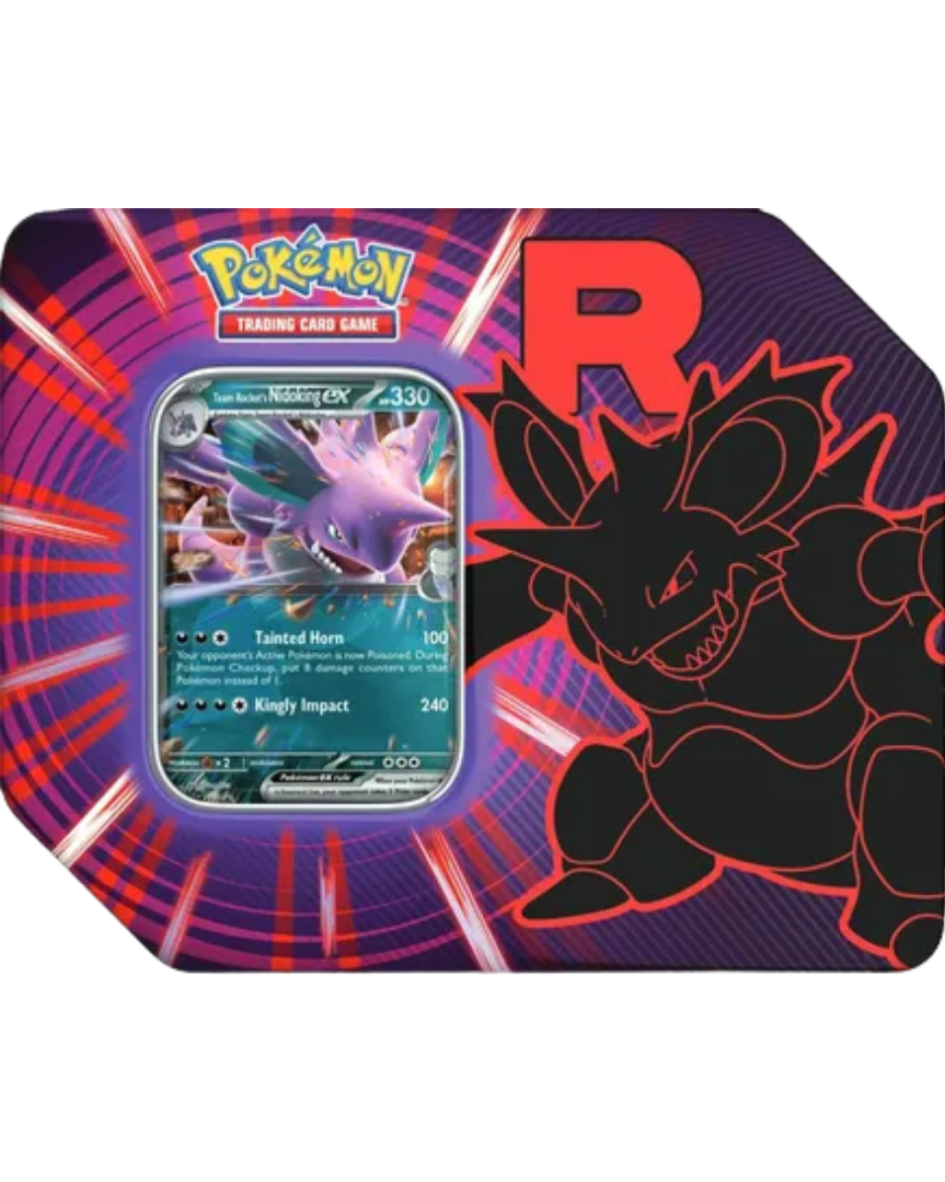 Team Rocket Tin [Team Rocket's Nidoking ex]