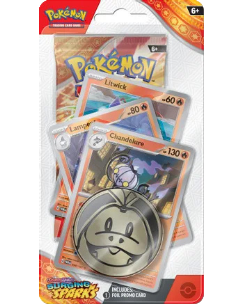 Surging Sparks Premium Checklane Blister [Chandelure]