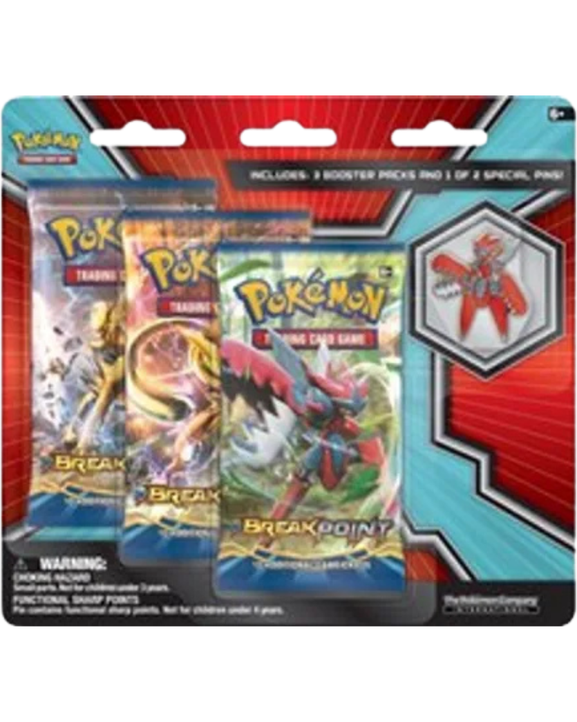 BREAKpoint Collector Pin 3 Pack Blister [Mega Scizor]