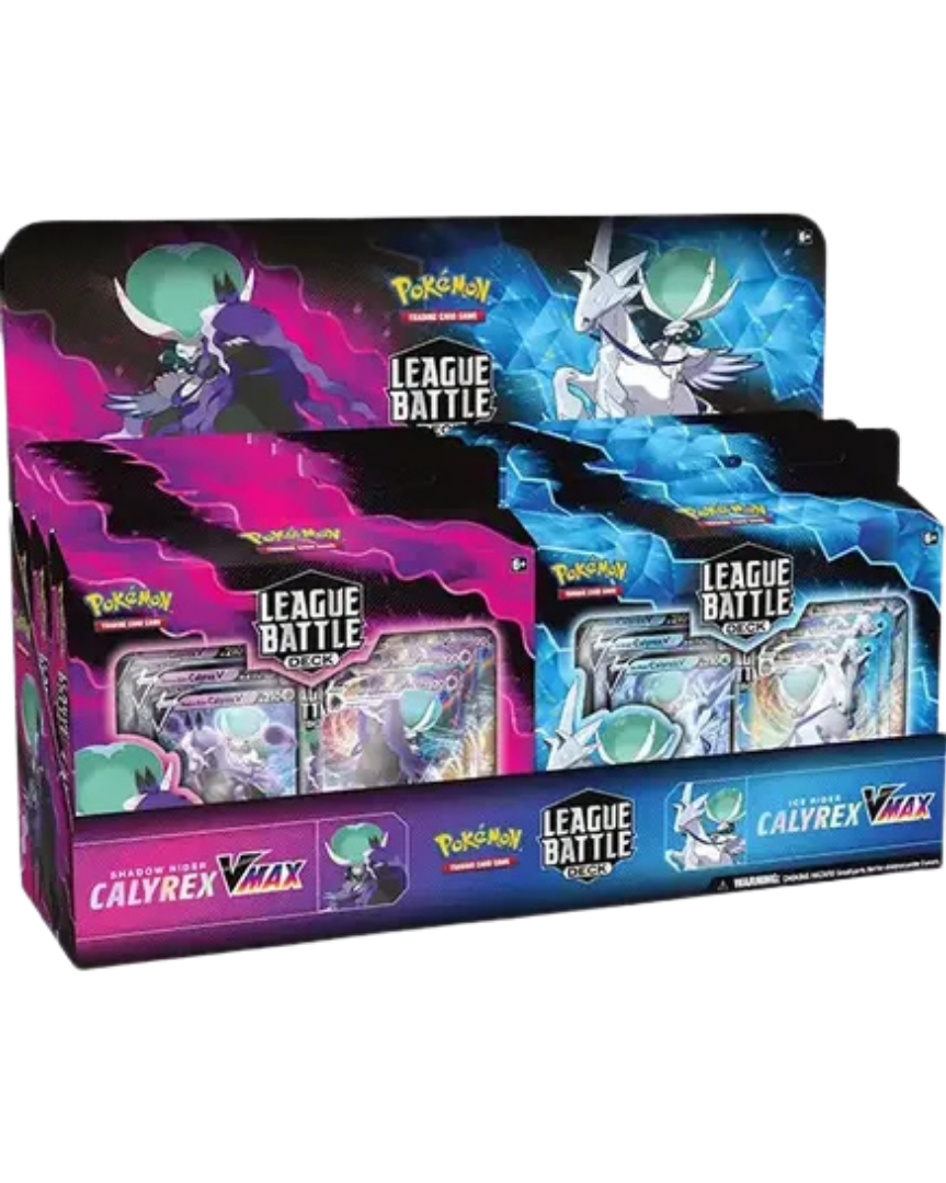 League Battle Deck Display [Shadow Rider/Ice Rider Calyrex VMAX]