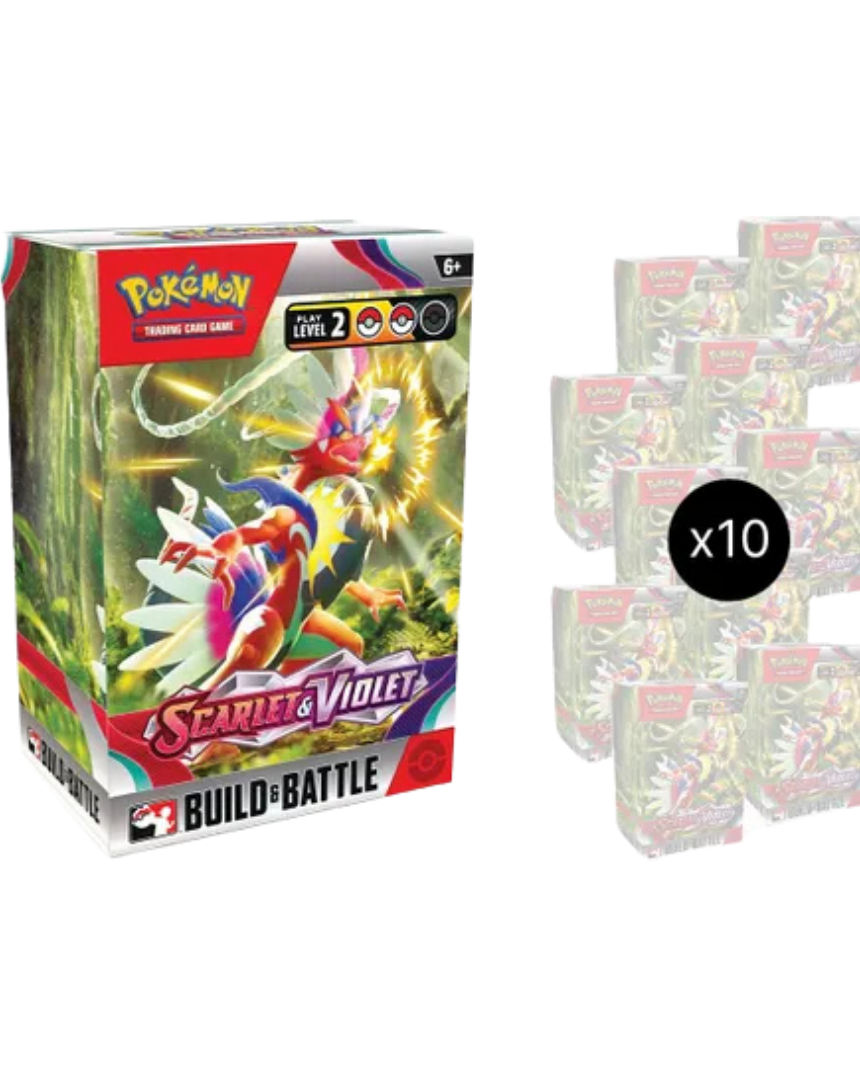 Scarlet & Violet Build & Battle Box Display