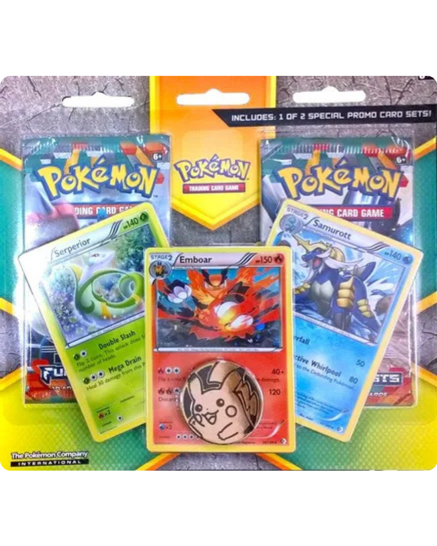 Furious Fists 2 Pack Blister [Unova Trio]