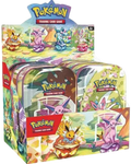 Prismatic Evolutions Mini Tin Display