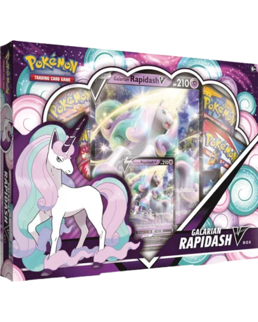 Galarian Rapidash V Box