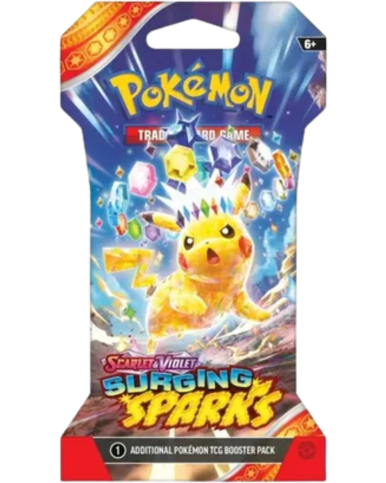 Surging Sparks Sleeved Booster Pack