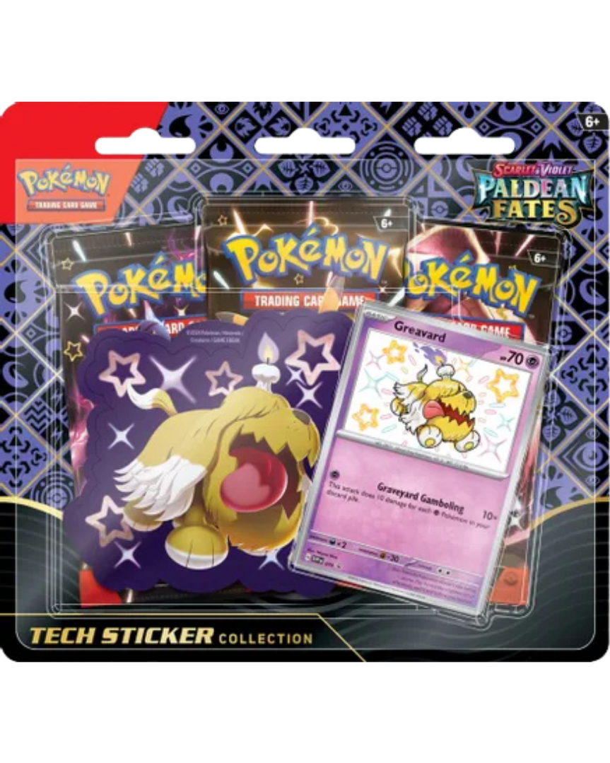 Paldean Fates Tech Sticker Collection [Greavard]
