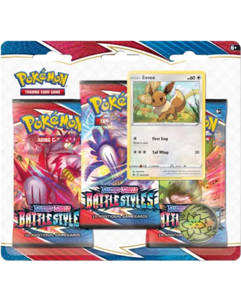 Battle Styles 3 Pack Blister [Eevee]