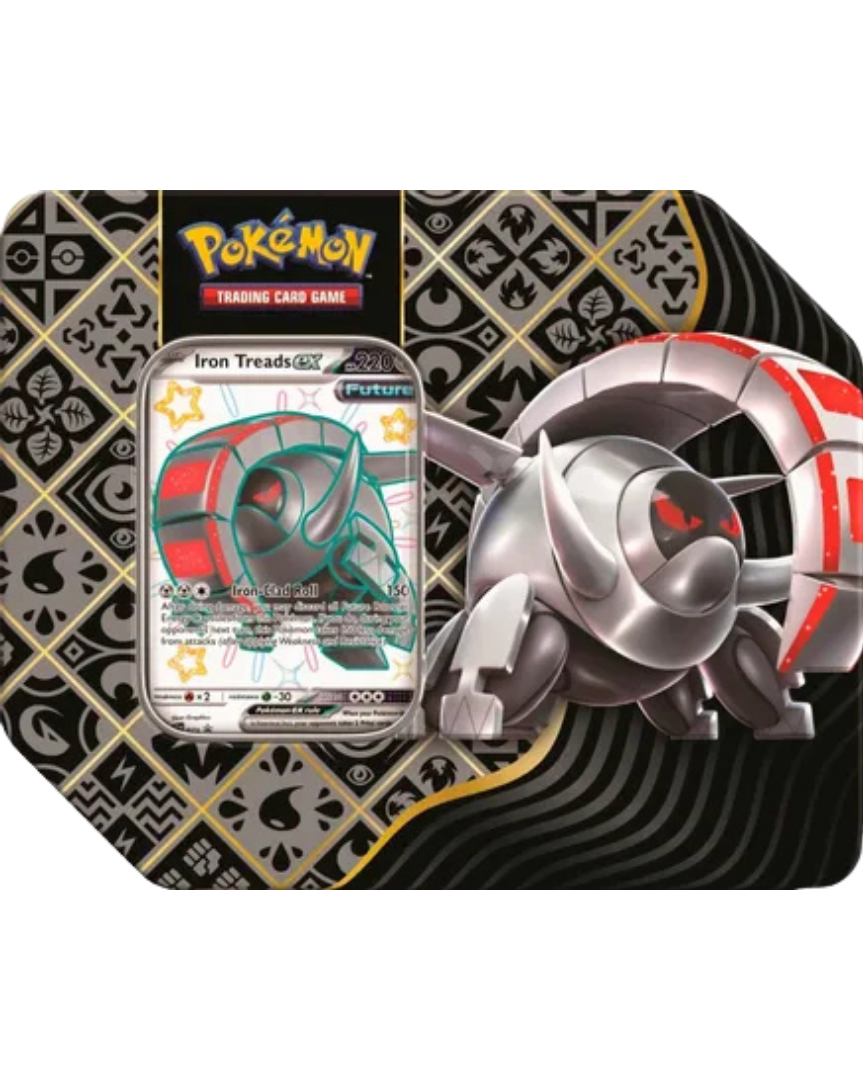 Paldean Fates Tin [Iron Treads ex]