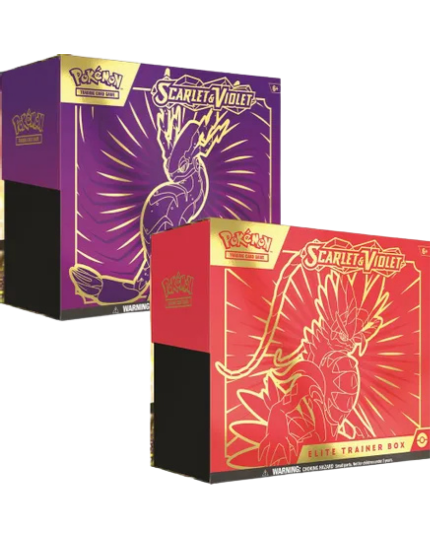 Scarlet & Violet Elite Trainer Boxes [Set of 2]