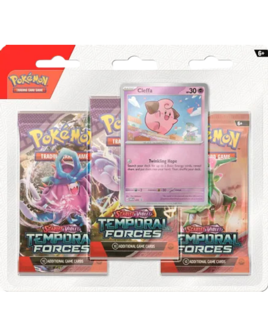 Temporal Forces 3 Pack Blister [Cleffa]