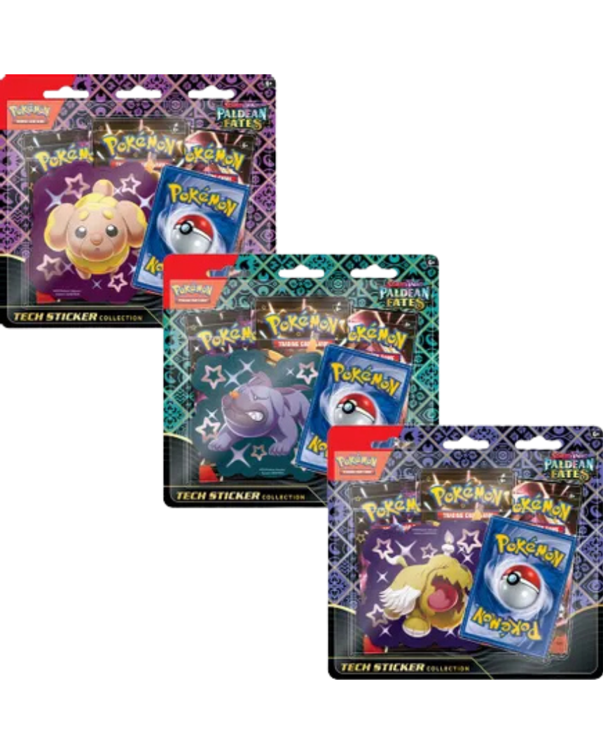 Paldean Fates Tech Sticker Collections [Set of 3]