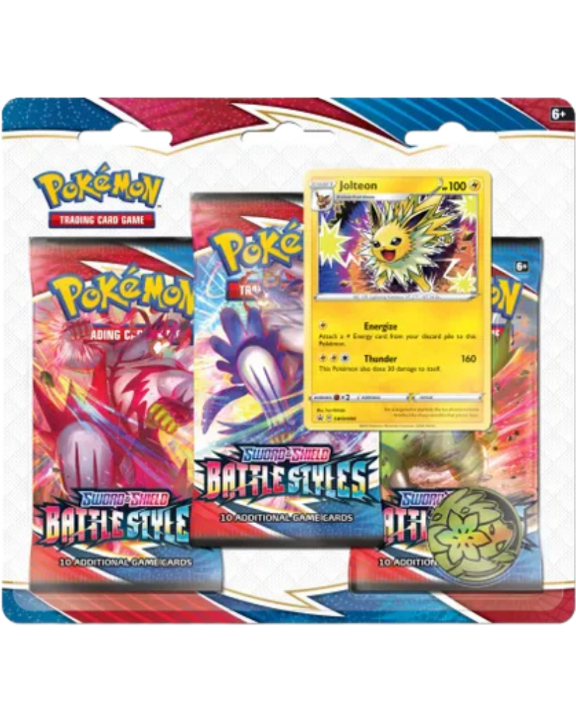 Battle Styles 3 Pack Blister [Jolteon]