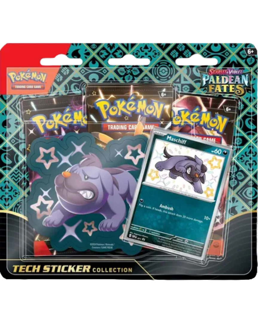 Paldean Fates Tech Sticker Collection [Maschiff]