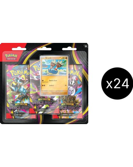 Pitch Black 3-Pack Blister Case