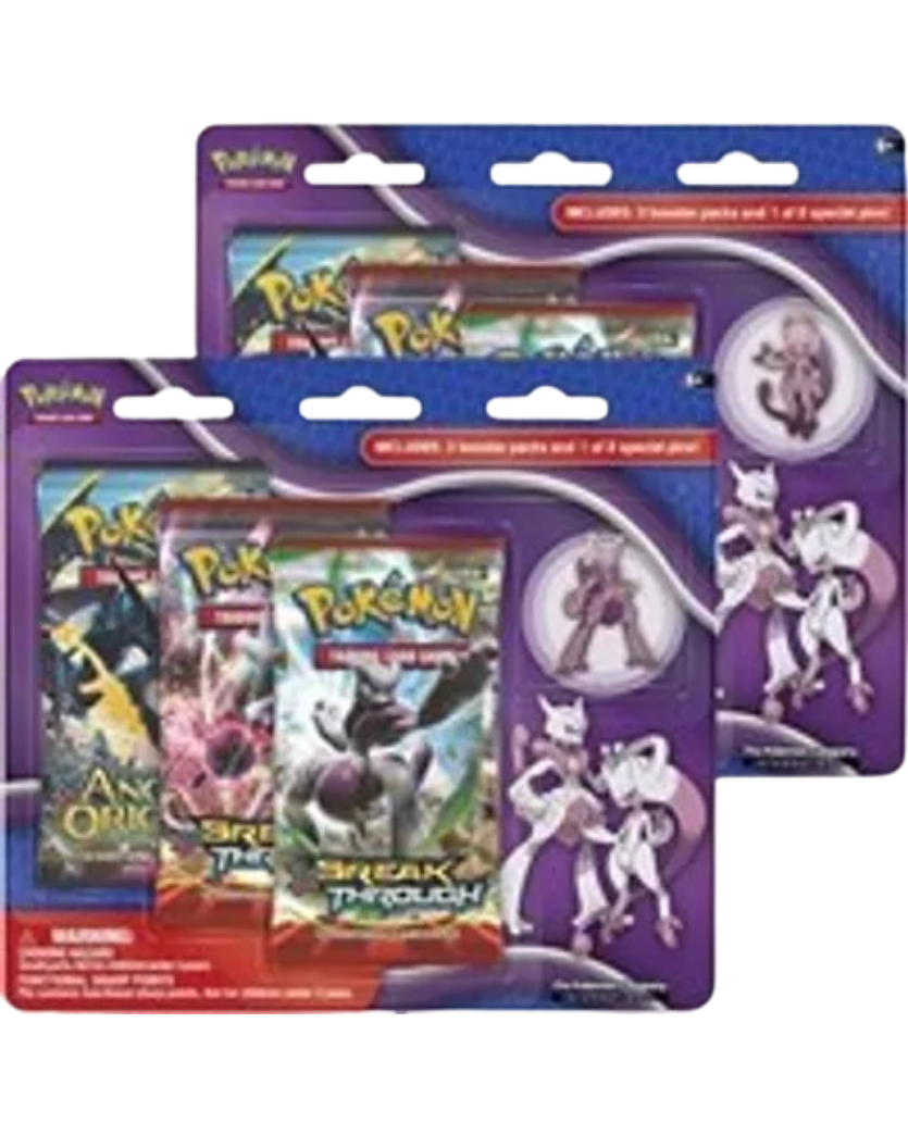 BREAKthrough Pin Blisters [Mega Mewtwo] (Set of 2)
