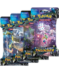 Lost Thunder Sleeved Booster Pack Art Bundle [Set of 4]