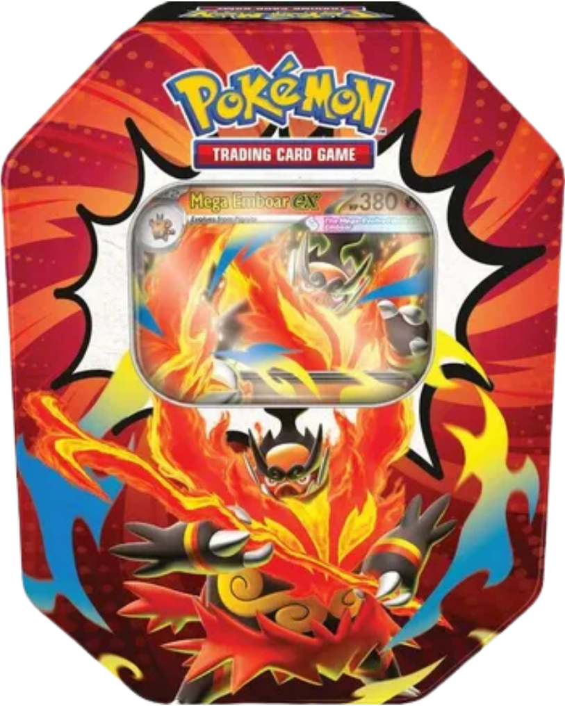 Ascended Heroes Tin [Mega Emboar ex]