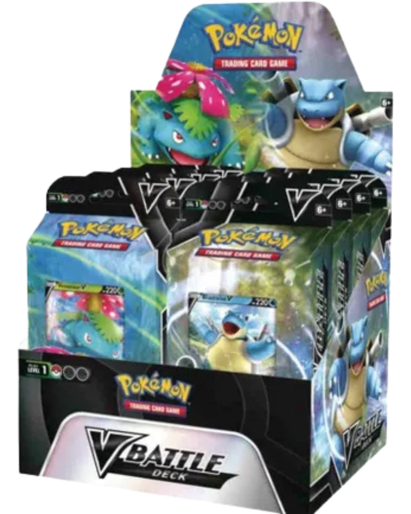 V Battle Deck Display [Venusaur V/Blastoise V]