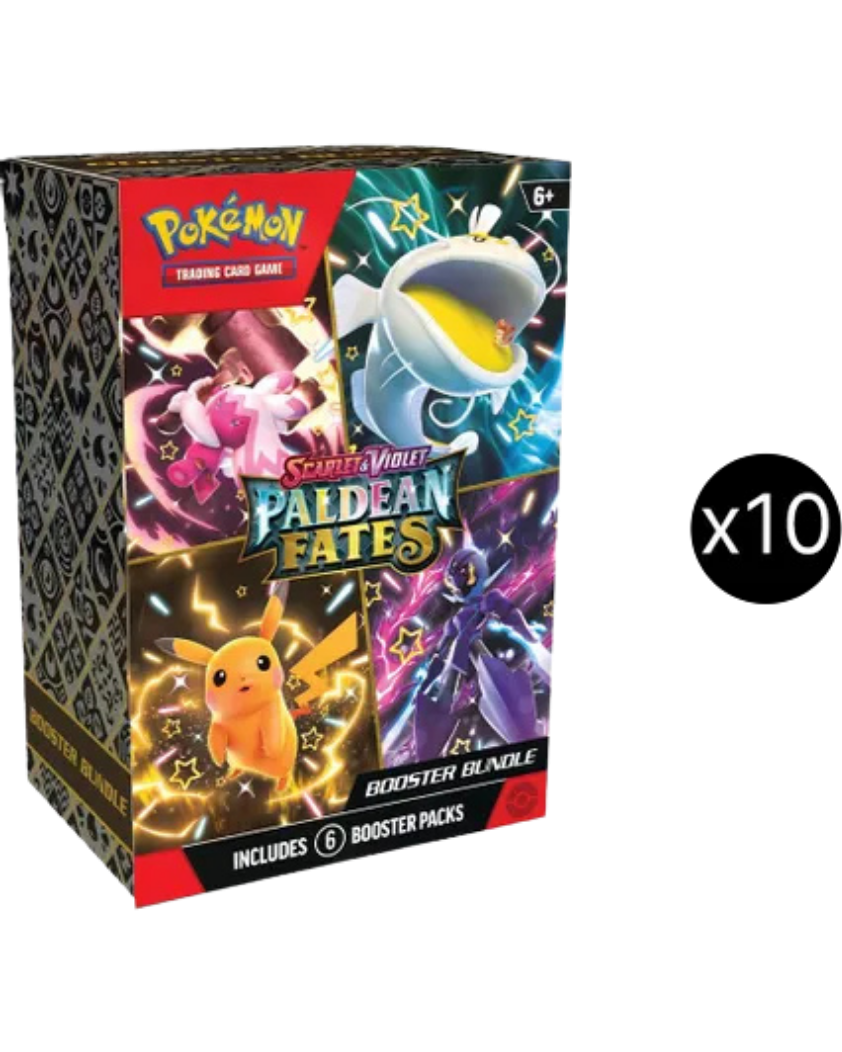 Paldean Fates Booster Bundle Display