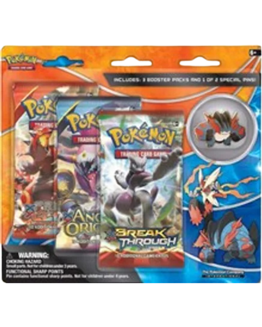BREAKthrough Collector Pin 3 Pack Blister [Mega Swampert]