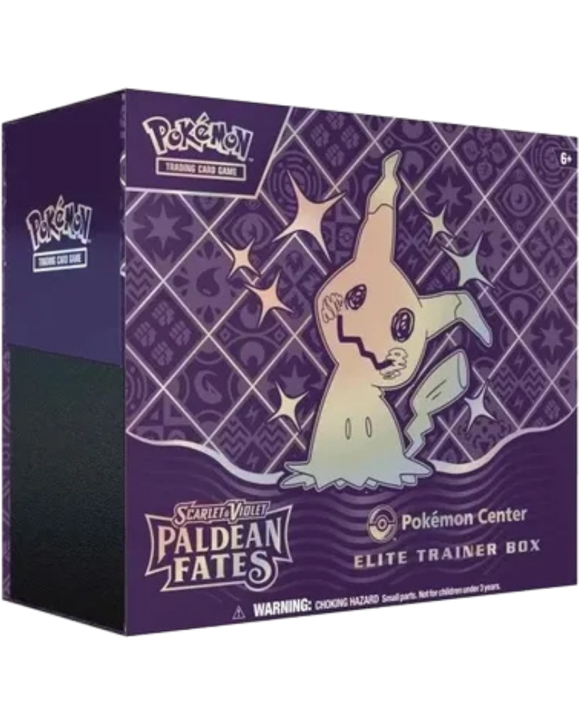 Paldean Fates Pokemon Center Elite Trainer Box (Exclusive)