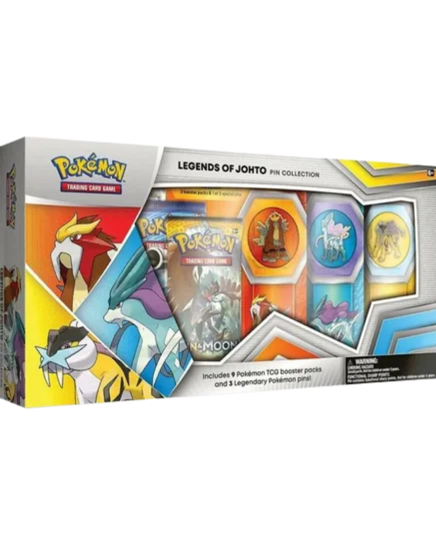 Legends of Johto Pin Collection