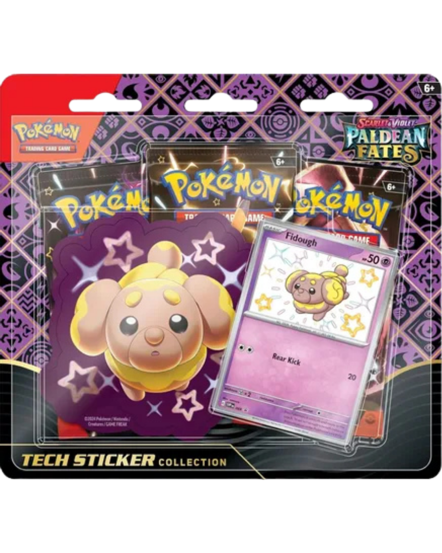 Paldean Fates Tech Sticker Collection [Fidough]