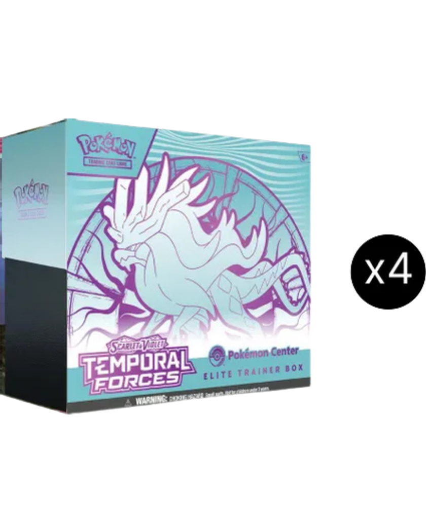 Temporal Forces Pokemon Center Elite Trainer Box Case (Exclusive) [Walking Wake]