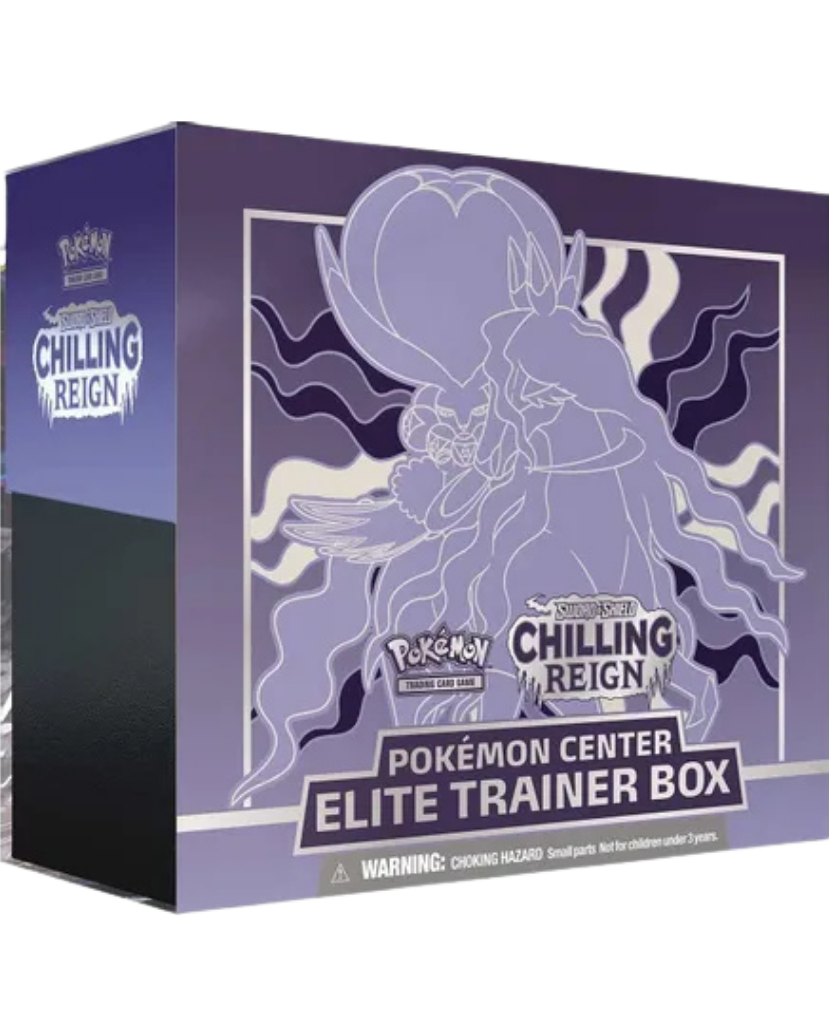 Chilling Reign Pokemon Center Elite Trainer Box [Shadow Rider Calyrex] (Exclusive)