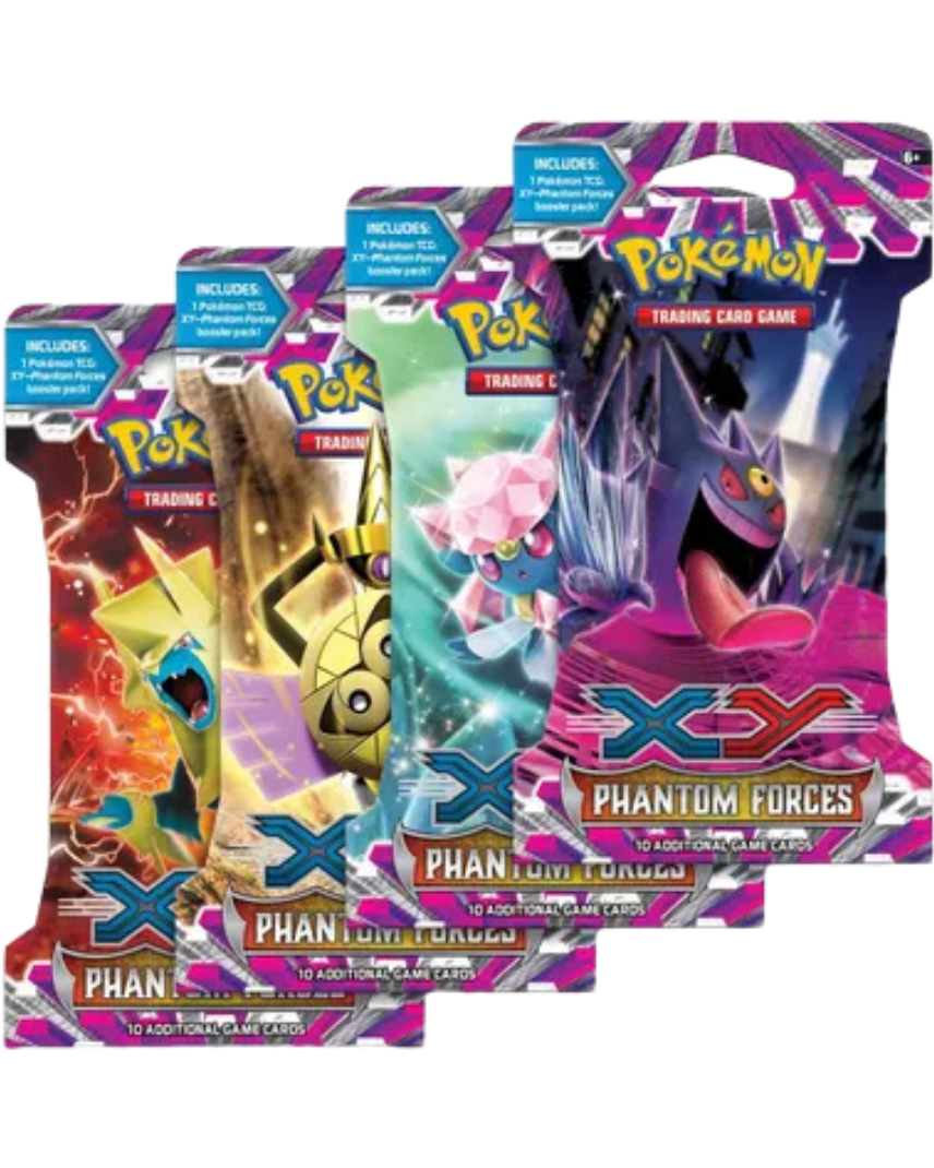 Phantom Forces Sleeved Booster Pack Art Bundle [Set of 4]