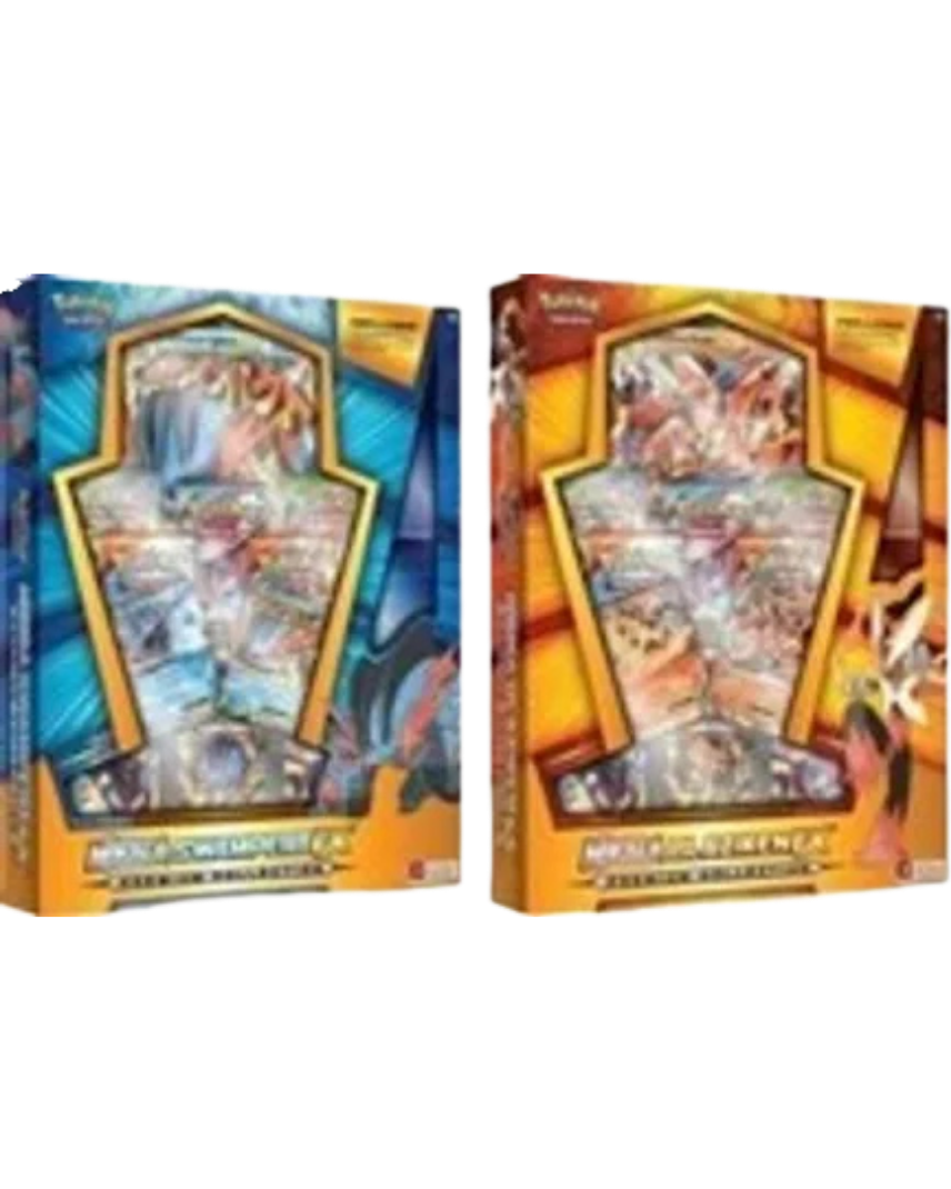 Mega Blaziken EX & Mega Swampert EX Premium Collection (Set of 2)