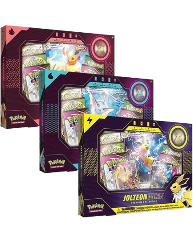 Eevee Evolution VMAX Premium Collection [Set of 3]