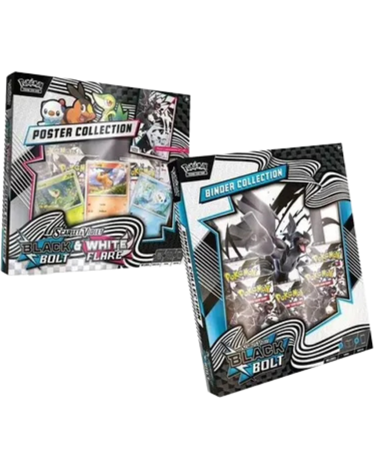 Black Bolt Binder & Unova Poster Collection (Sam's Club)