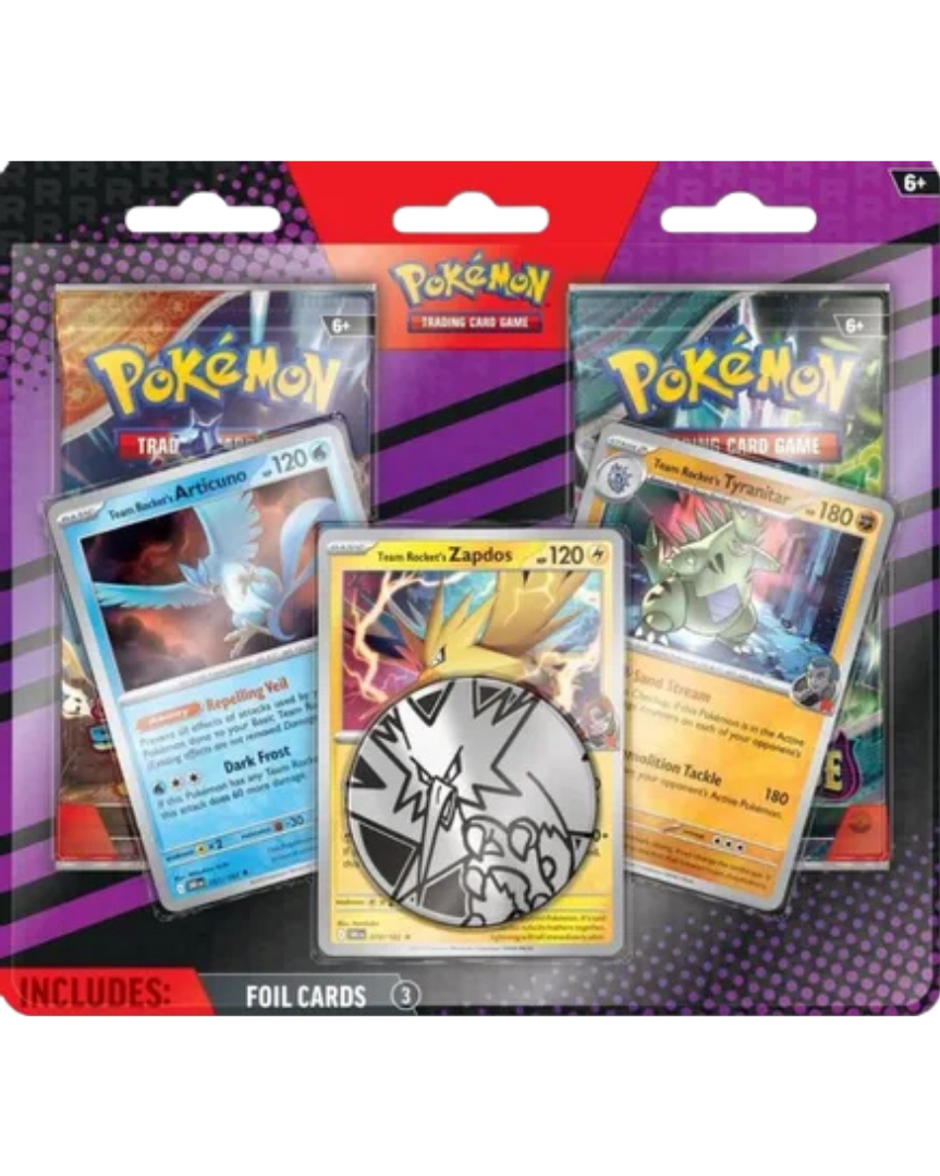 2-Pack Blister Pack [Team Rocket's Articuno, Zapdos & Tyranitar]