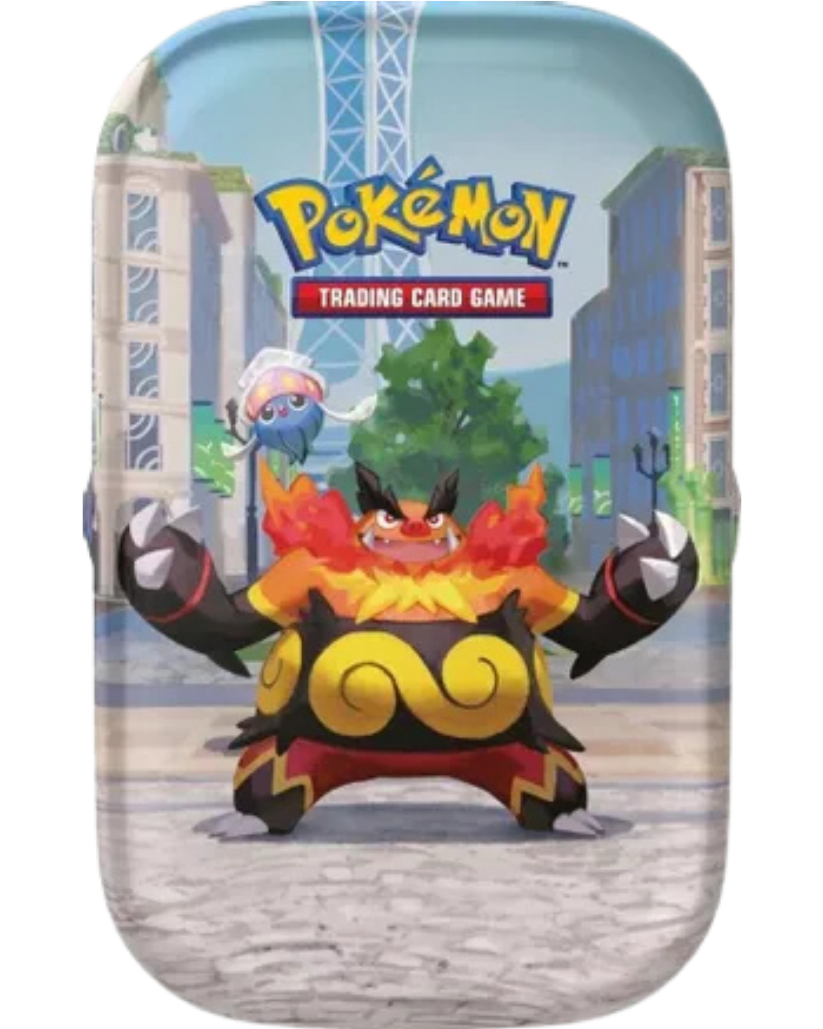 Lumiose City Mini Tin [Emboar & Inkay]