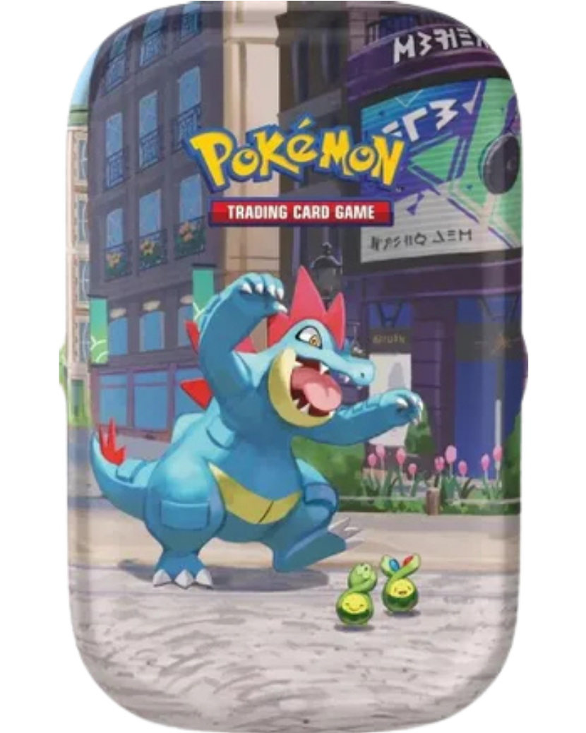 Lumiose City Mini Tin [Feraligatr & Budew]