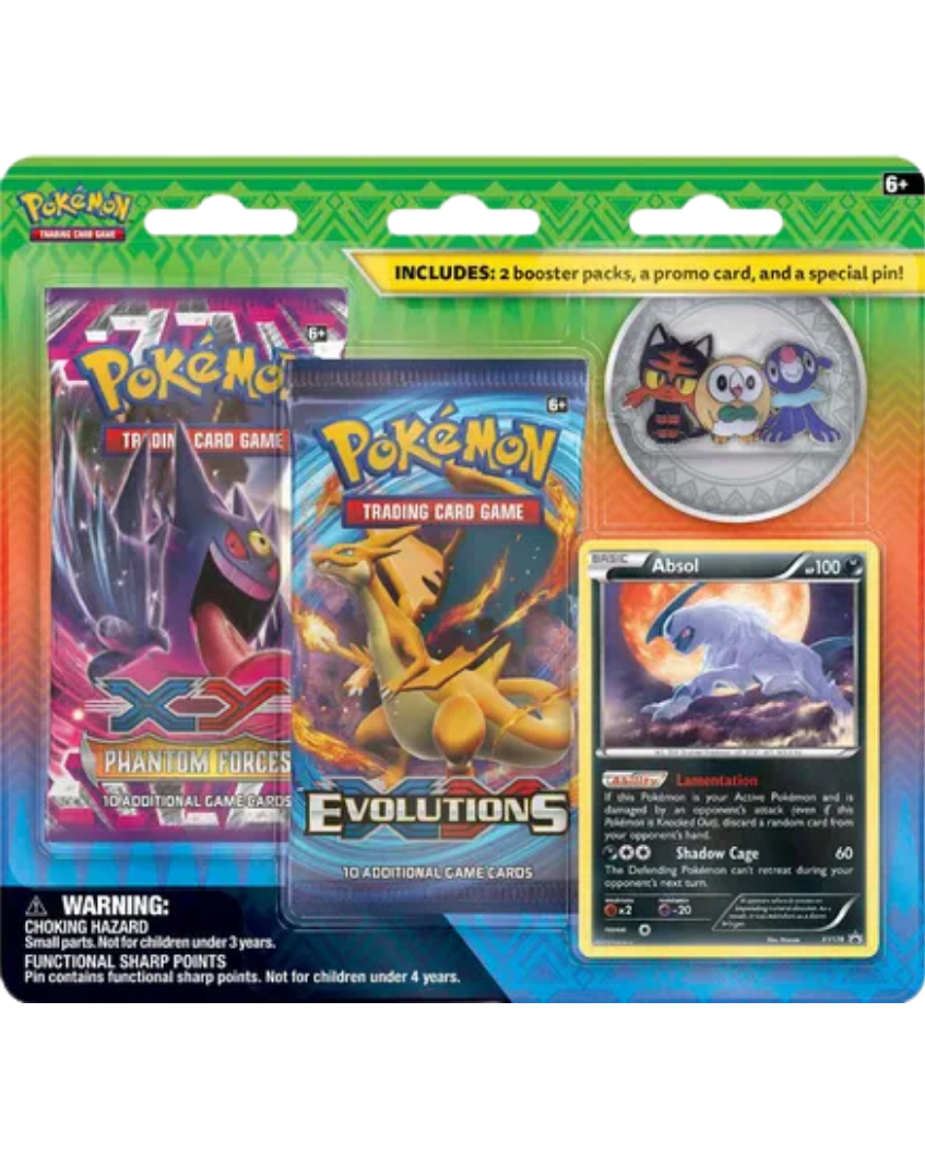 Alola Trio Pin Blister