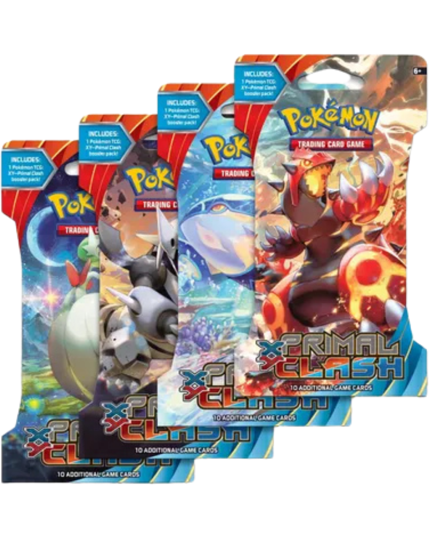 Primal Clash Sleeved Booster Pack Art Bundle [Set of 4]