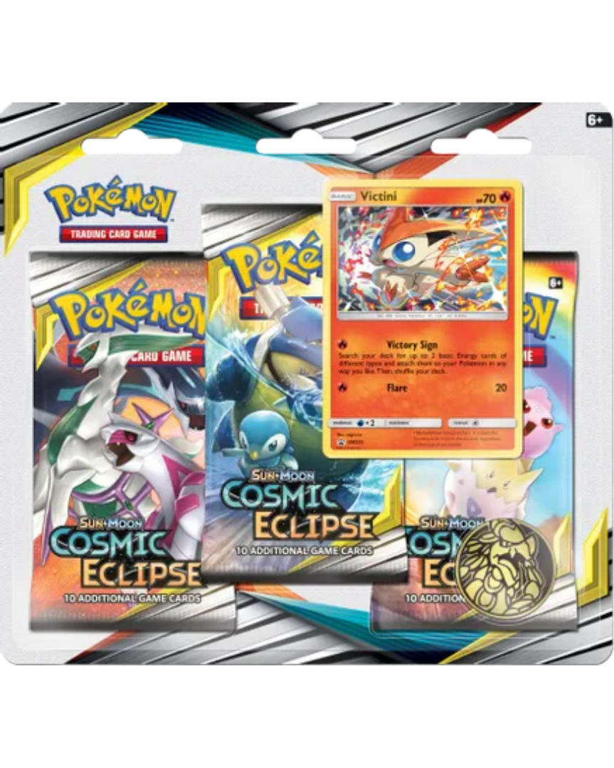 Cosmic Eclipse 3 Pack Blister [Victini]