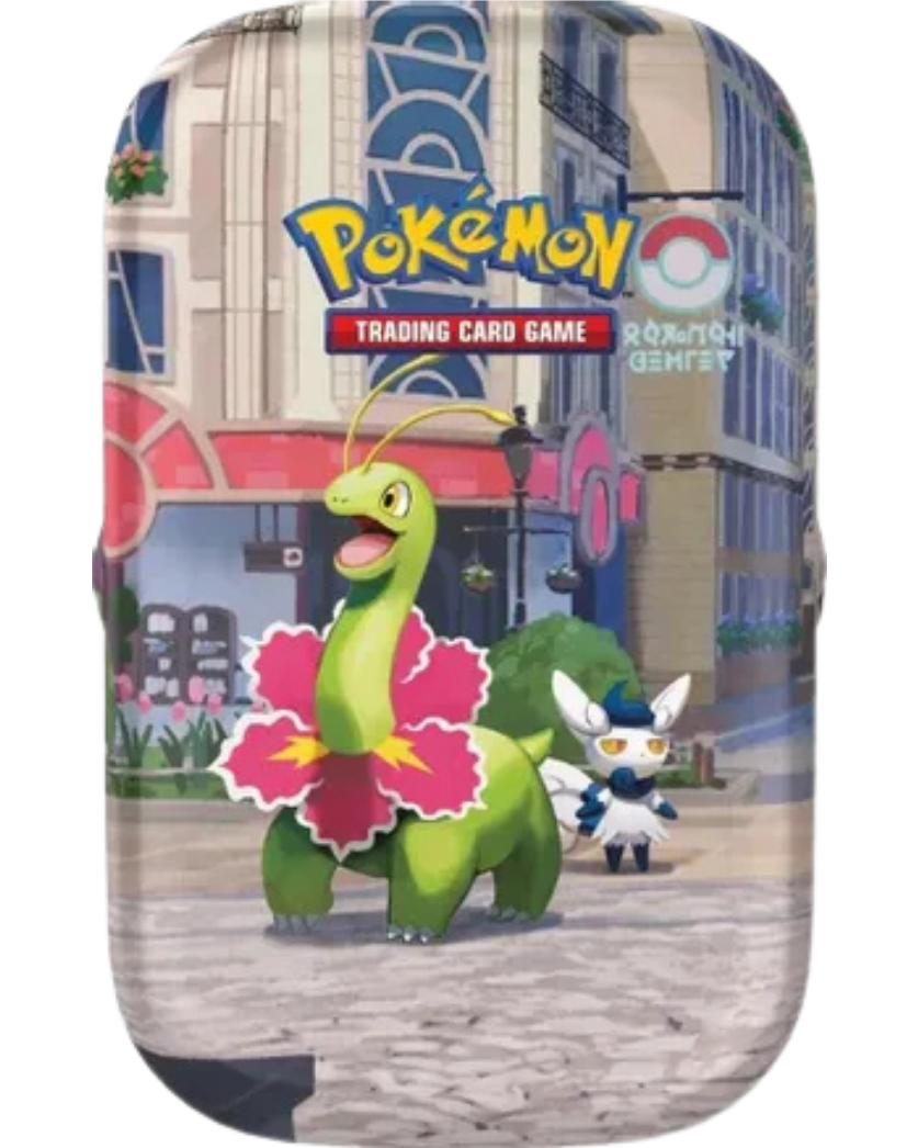 Lumiose City Mini Tin [Meganium & Meowstic]