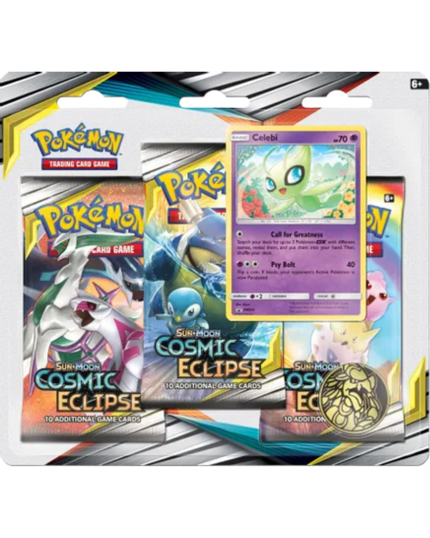 Cosmic Eclipse 3 Pack Blister [Celebi]