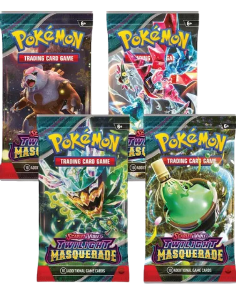 Twilight Masquerade Booster Pack Art Bundle [Set of 4]