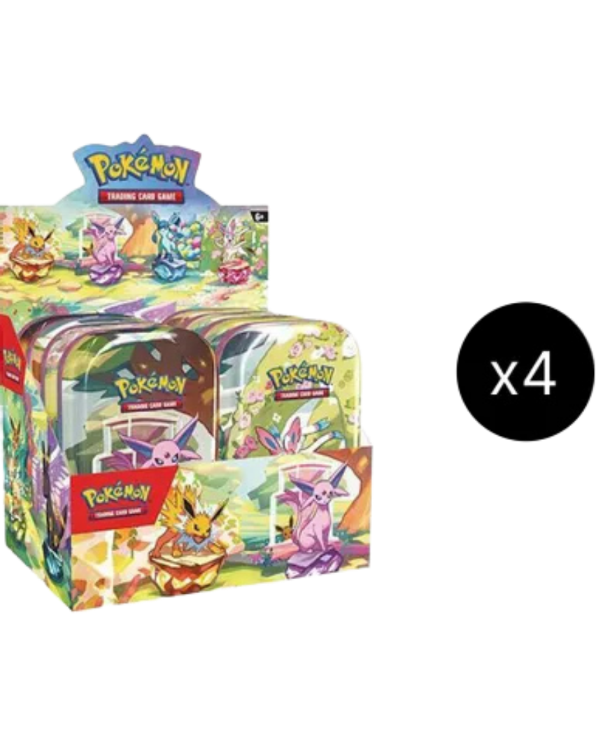 Prismatic Evolutions Mini Tin Display Case